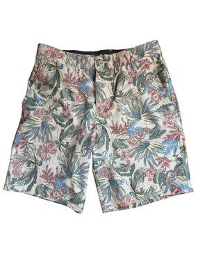 Goodfellow & Co Men's Tropical Hybrid Swim Shorts UPF 50 Size 30